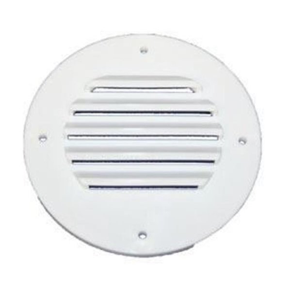 Mts Products MTS Products M6S-312 RV Motorhome Trailer Outside Battery Box Vent; White M6S-312